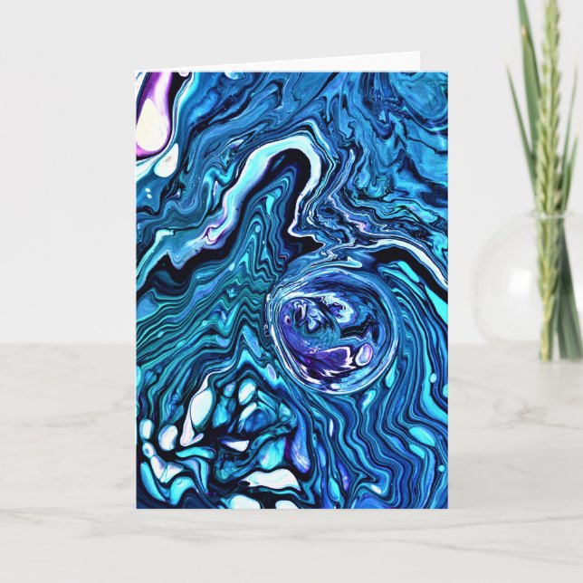 Abstract Color Study 104, card (Front)