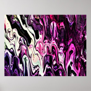 Abstract Color Study 210, Poster