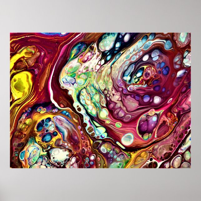 Abstract Color Study 230, Poster (Front)