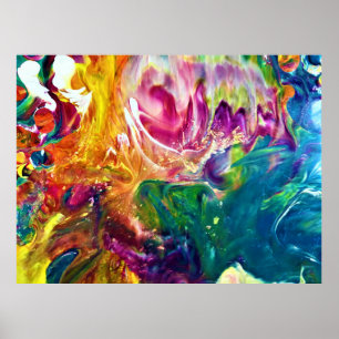 Abstract Color Study 2, Poster