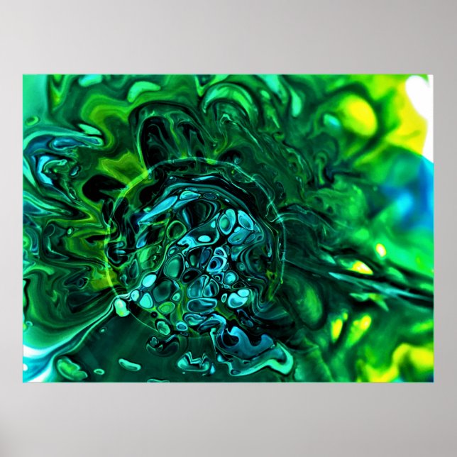 Abstract Color Study 310, Poster (Front)