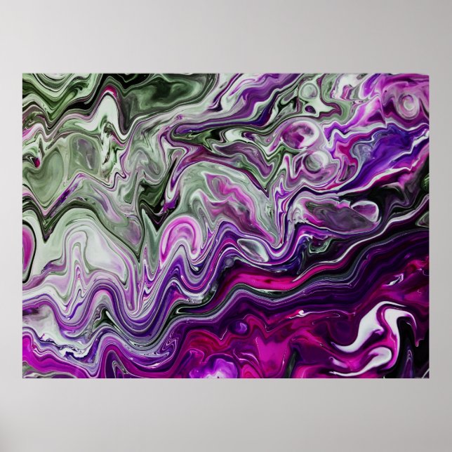 Abstract Color Study 413, Poster (Front)