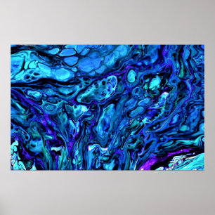 Abstract Color Study 505, Poster