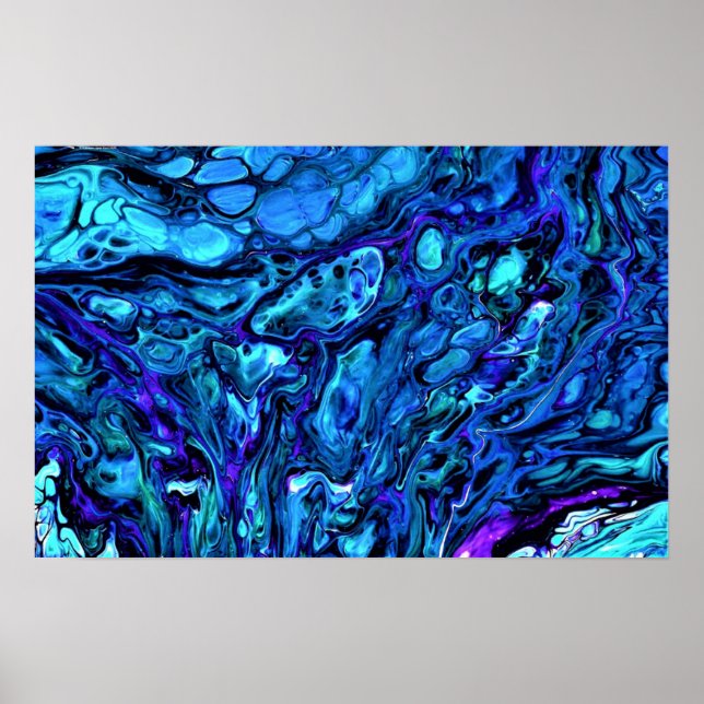 Abstract Color Study 505, Poster (Front)