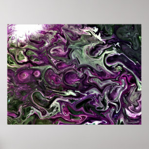 Abstract Color Study 506, Poster