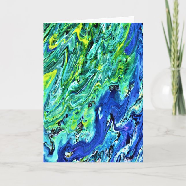 Abstract Color Study 58, card (Front)