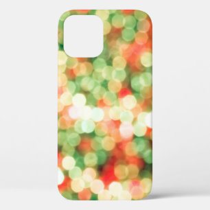 Abstract colorful bokeh background iPhone 12 case