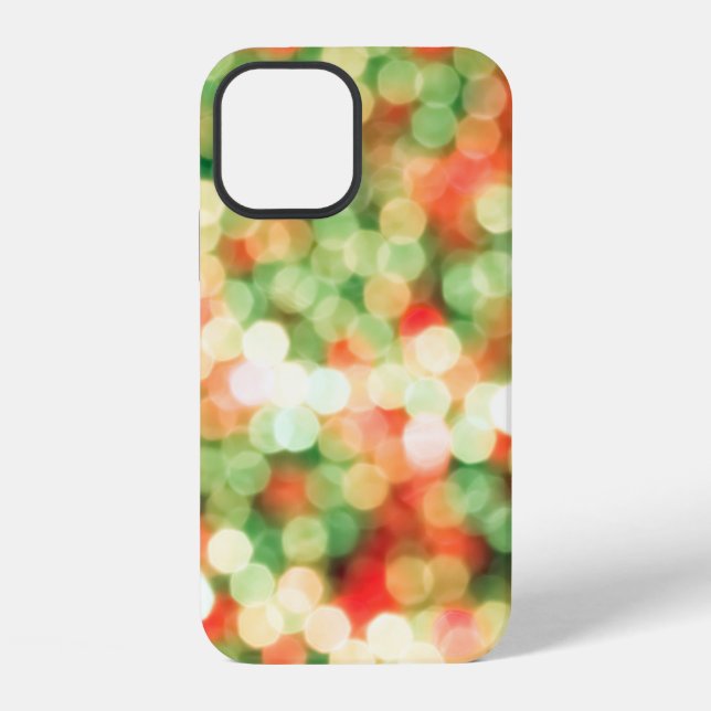 Abstract colorful bokeh background iPhone case (Back)