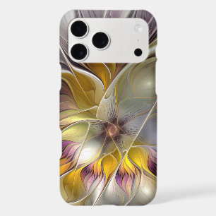 Abstract Colorful Fantasy Flower Modern Fractal