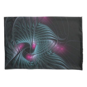 Abstract Colorful Fantasy Fractal Pillowcase