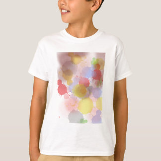 Abstract colorful paint splatter T-Shirt