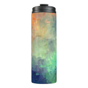 Abstract Colorful Painting #5 Thermal Tumbler