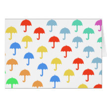 Abstract Colorful Umbrellas