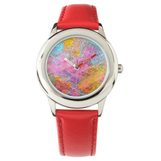 Abstract Colors Watch (Front)