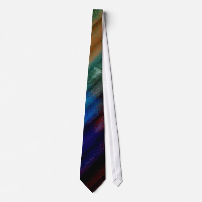 Abstract Colour Art #55 Tie (Front)
