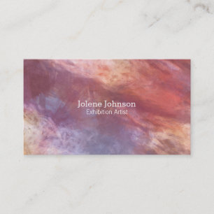 Abstract Colour Business Card