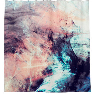 Abstract colour dynamic background with lighting e shower curtain