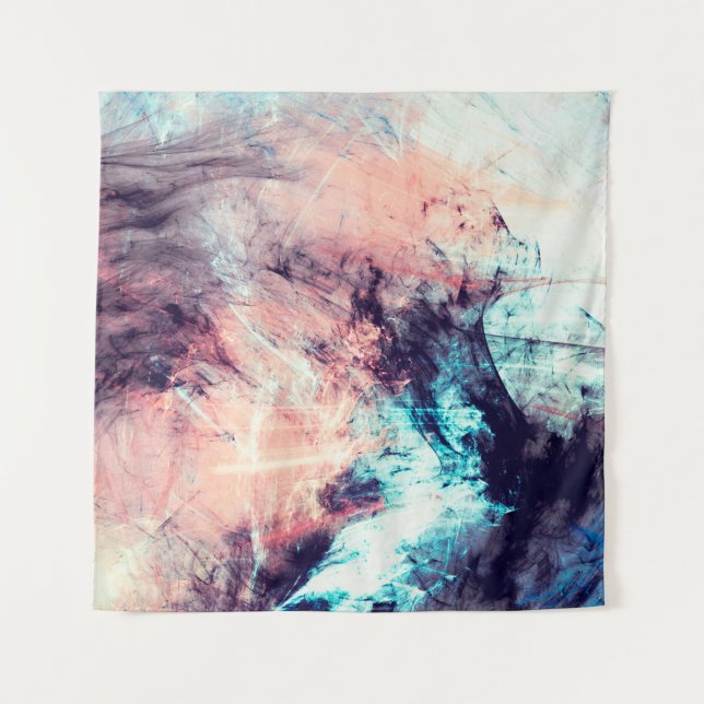 Abstract colour dynamic background with lighting e tapestry (Front)