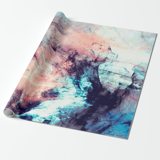 Abstract colour dynamic background with lighting e wrapping paper (Unrolled)
