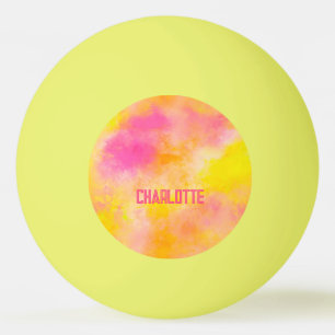 Abstract Colour Gradient Luminous Joy Ping Pong Ball