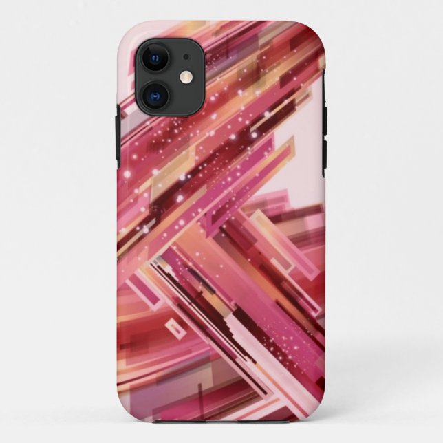 Abstract Colour iPhone Case (Back)