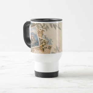Abstract Colour Journey Travel Mug