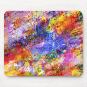 Abstract Colour Mouse Mat