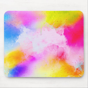 Abstract Colour Mouse Mat