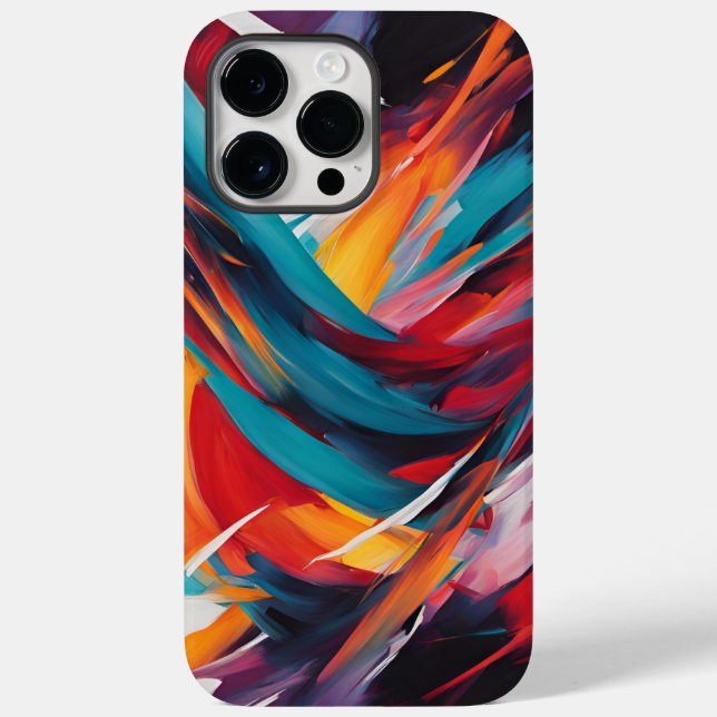 Abstract Colour Movement Case-Mate iPhone Case (Back)