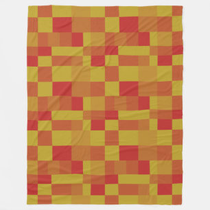 Abstract Colour Patchwork Pattern 280913 Fleece Blanket