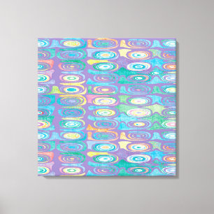 Abstract colour pattern 1 canvas print