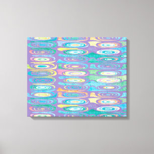 Abstract colour pattern 1 canvas print