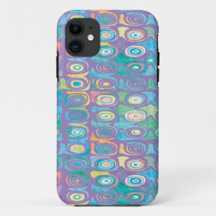 Abstract Colour Pattern 1 iPhone 11 Case
