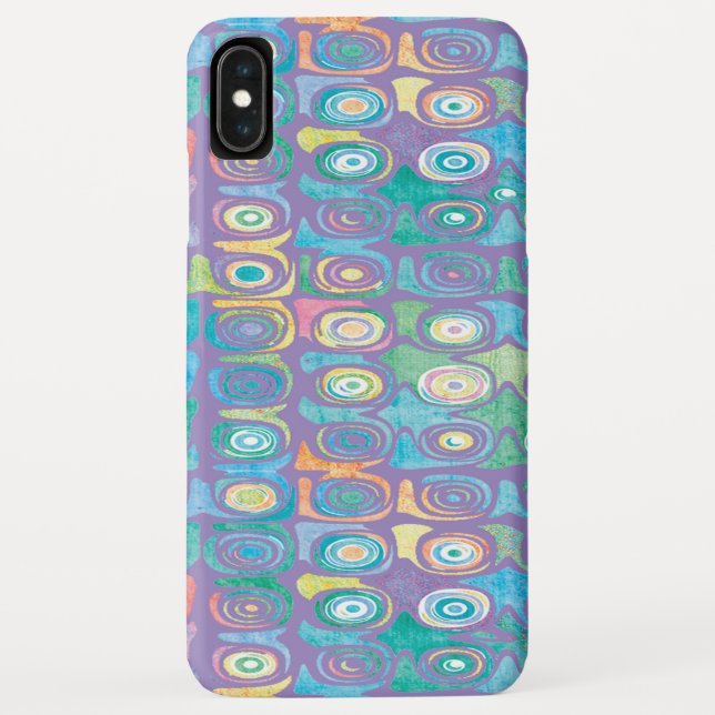 Abstract colour pattern 1 Case-Mate iPhone case (Back)