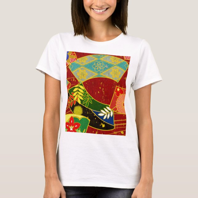 Abstract Colour Pattern 4 T-Shirt (Front)