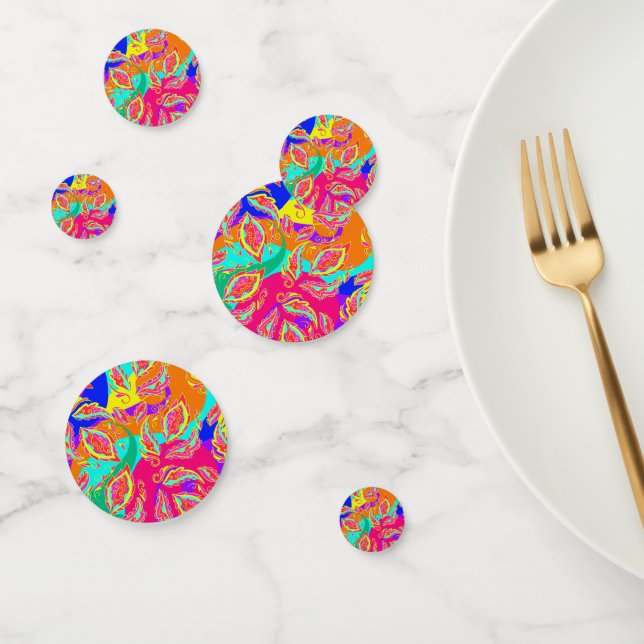 abstract colour pattern confetti (Group)