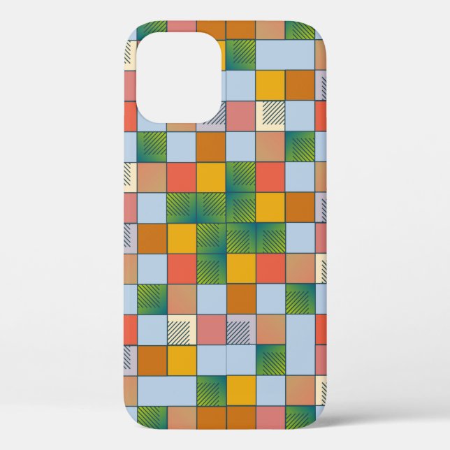 Abstract colour seamless pattern Case-Mate iPhone case (Back)