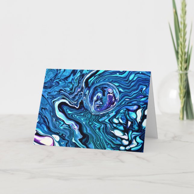 Abstract Colour Study 104, card (Front)
