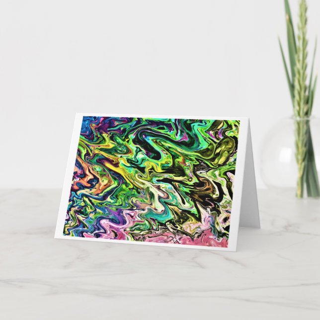 Abstract Colour Study 106, card (Front)
