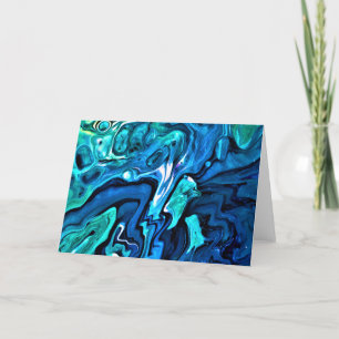 Abstract Colour Study 107, card