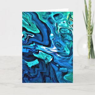 Abstract Colour Study 107, card