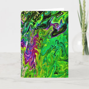 Abstract Colour Study 109, card