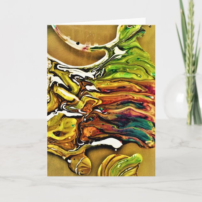 Abstract Colour Study 10, card (Front)
