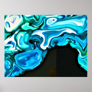 Abstract Colour Study 115, Poster