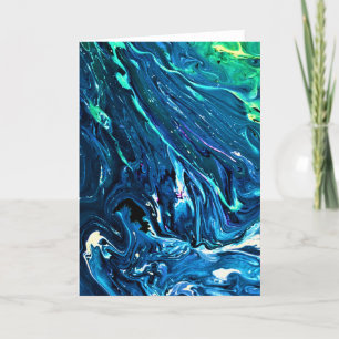 Abstract Colour Study 128, card