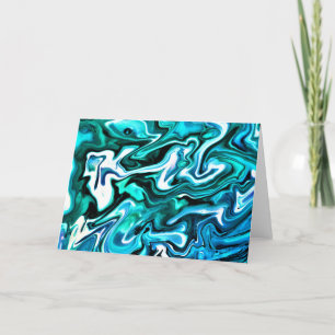 Abstract Colour Study 136, card