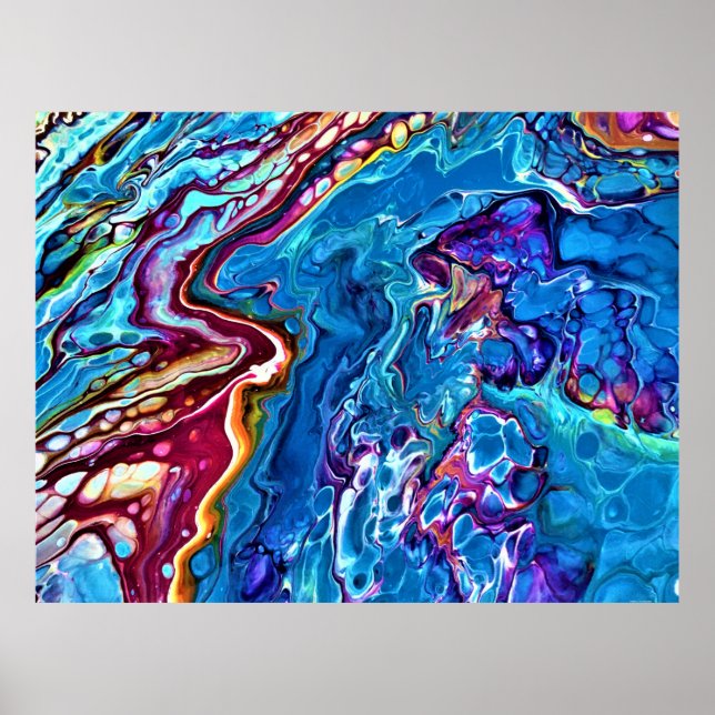 Abstract Colour Study 148, Poster (Front)