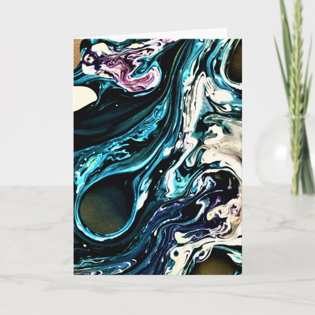 Abstract Colour Study 14, card (Front)