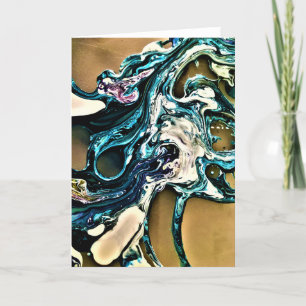Abstract Colour Study 14, card