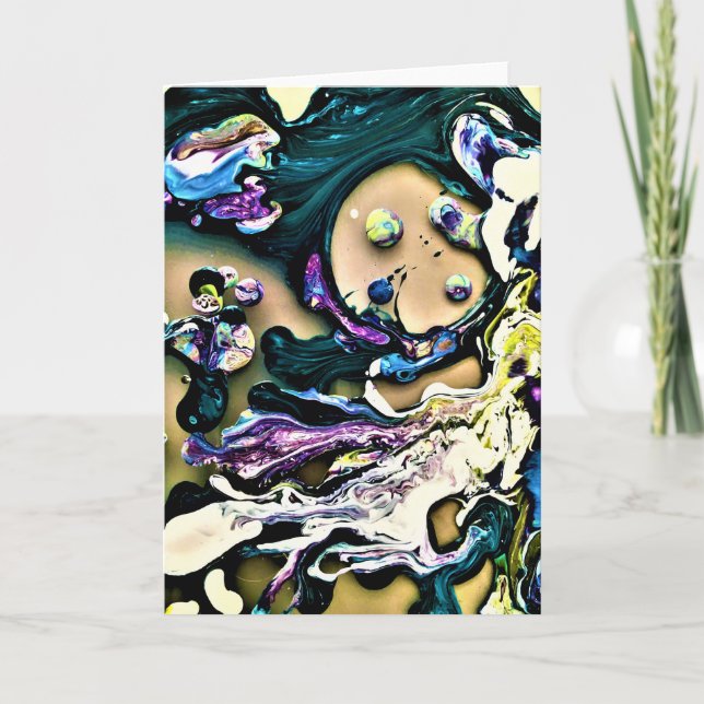 Abstract Colour Study 15, card (Front)